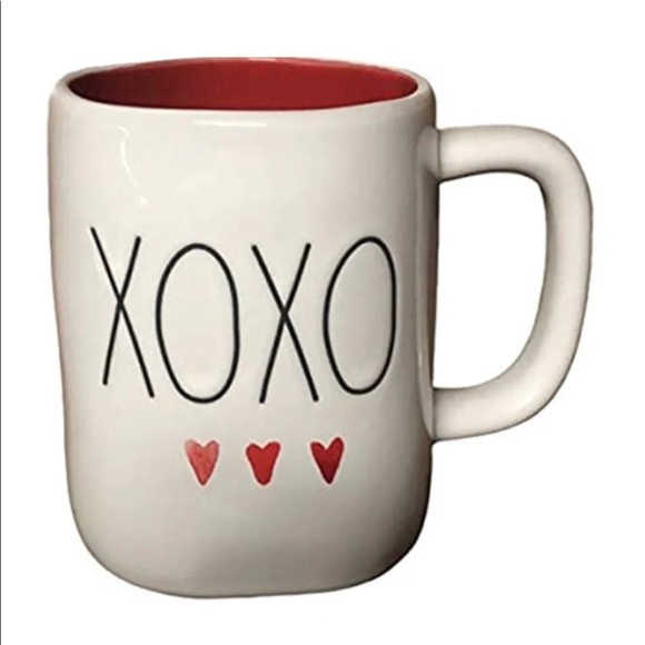 NEW RAE DUNN “XOXO” Ceramic Mug - Picture 1 of 7